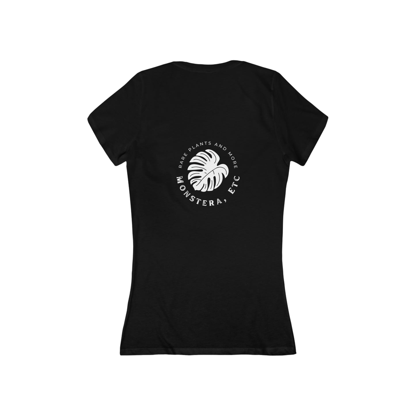 Women's Jersey Short Sleeve Deep V-Neck Tee